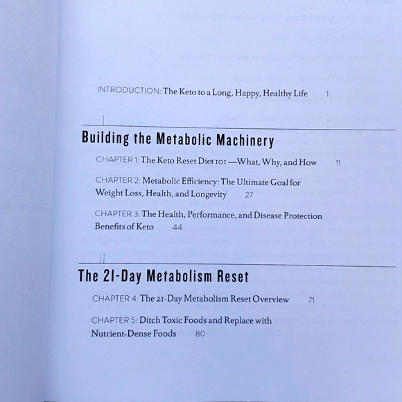 The Keto Reset Diet by Mark Sisson Hardcover Book New - Picture 4 of 8
